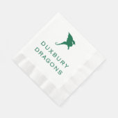 Serviette En Papier Duxbury DRAGONS - Duxbury Massachusetts (Coin)
