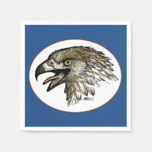 Serviette En Papier Eagle hurle