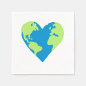 Serviette En Papier Earth (Devant)