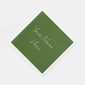 Serviette En Papier Earth Tone Mariage Event Réception Napkins (Coin)