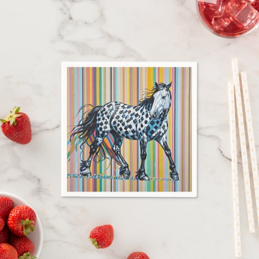 Serviette En Papier Earthy Essence Rustic Wall Art (En situation)