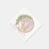 Serviette En Papier Easter Bunny at Garden Paper Napkin (Coin)