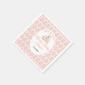 Serviette En Papier Easter Bunny Baby Shower (Coin)
