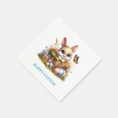 Serviette En Papier Easter Bunny Paper Napkins (Coin)
