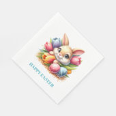 Serviette En Papier Easter Bunny Paper Napkins (Coin)