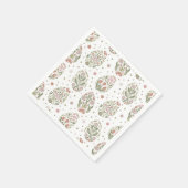 Serviette En Papier Easter eggs in folk art style (Coin)