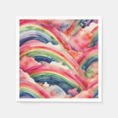 Serviette En Papier eau arc-en-ciel (Devant)