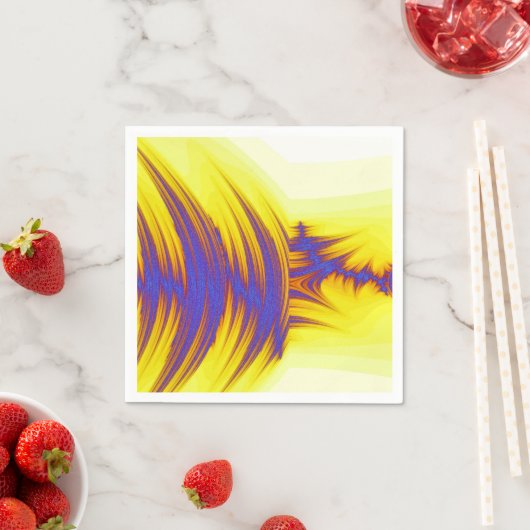 SERVIETTE EN PAPIER EAU DE FLUX (En situation)