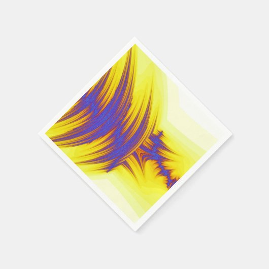 SERVIETTE EN PAPIER EAU DE FLUX (Coin)