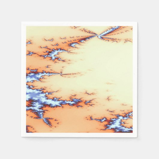 SERVIETTE EN PAPIER EAU DE FLUX (Devant)