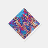 SERVIETTE EN PAPIER EAU DE FLUX (Coin)