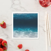 Serviette En Papier Eau de mer sous la mer (En situation)