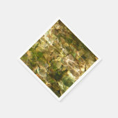 Serviette En Papier Eau de sources chaudes Green-Gold Nature (Coin)