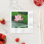 Serviette En Papier Eau rose (En situation)