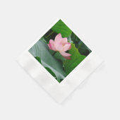 Serviette En Papier Eau rose (Coin)