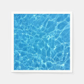 Serviette En Papier Eau turquoise (Devant)