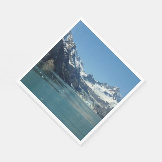 Serviette En Papier Eaux glaciaires de l'Alaska (Coin)