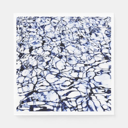 Serviette En Papier Eaux teintées (Devant)