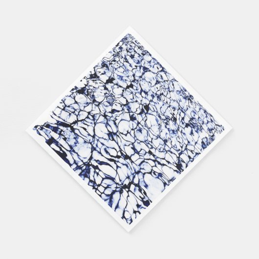 Serviette En Papier Eaux teintées (Coin)