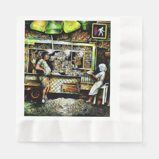 Serviette En Papier Éblouissant (Devant)