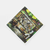 Serviette En Papier Éblouissant (Coin)