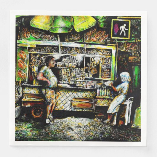 Serviette En Papier Éblouissant (Devant)