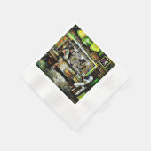 Serviette En Papier Éblouissant (Coin)