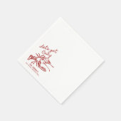 Serviette En Papier Ébullition de écrevisses annuelle dessinée à la ma (Coin)