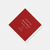 Serviette En Papier Écales de justice en or de remise des diplômes Rou (Coin)