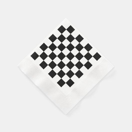 Serviette En Papier Échecboard (Coin)