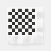 Serviette En Papier Échecboard (Devant)