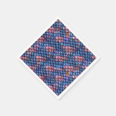 Serviette En Papier Échelles de sirène (Coin)