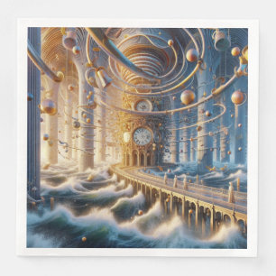 Serviette En Papier Echos de '73 : Le Labyrinthe de Chronos Ocean