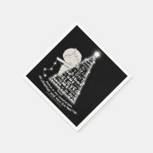 Serviette En Papier Éclairage de l'arbre (Coin)