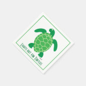 Serviette En Papier Éclairage pour tortues (Coin)