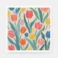 Éclat printanier des tulipes