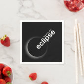 Serviette En Papier Eclipse 2017 (En situation)