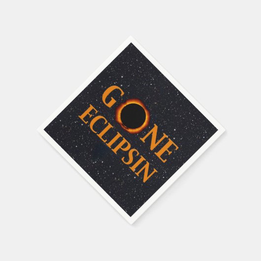 Serviette En Papier Éclipse solaire ECLIPSIN (Coin)