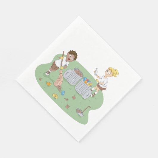 Serviette En Papier Eco-Friendly Kids Cleaning Camping Recyclage (Coin)