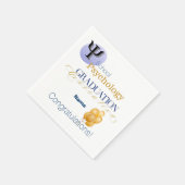 Serviette En Papier École customisée Psychologie Graduation serviettes (Coin)