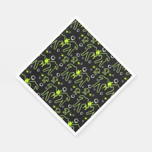 Serviette En Papier École de garçons Zombie (Coin)