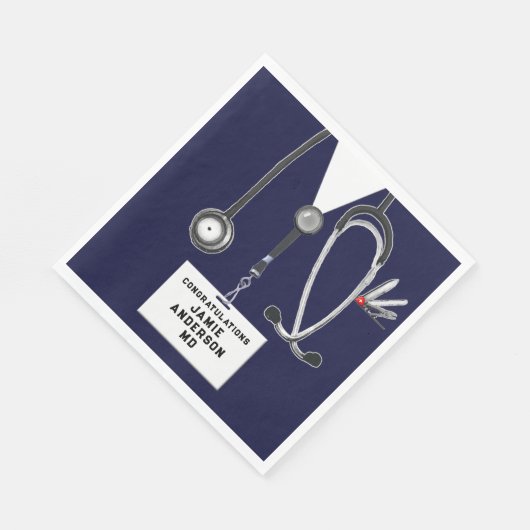 Serviette En Papier Ecole Médicale (Coin)