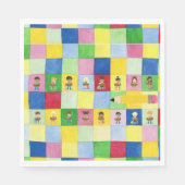 Serviette En Papier École primaire classe Enfants Teacher Party (Devant)