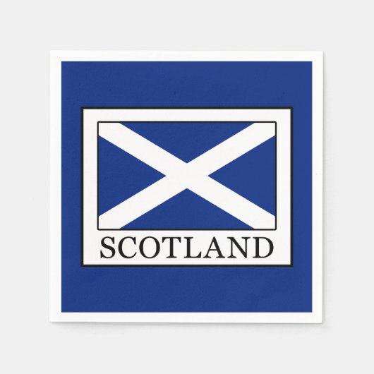 Serviette En Papier Écosse (Devant)