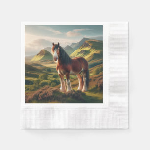 Serviette En Papier Écosse Highlands Clydesdale