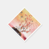 Serviette En Papier Écran Ikebana (Coin)