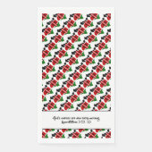 Serviette En Papier Écriture chrétienne KENYA DRAPEAU (Devant)