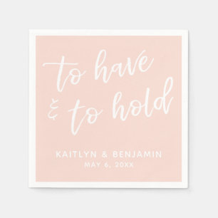 Serviette En Papier Écriture Pour Avoir Et Maintenir Le Rose Brut