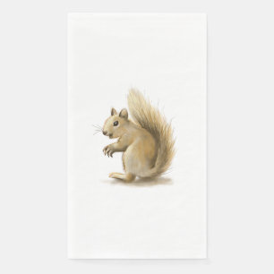 Serviette En Papier Écureuil