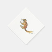 Serviette En Papier Écureuil (Coin)
